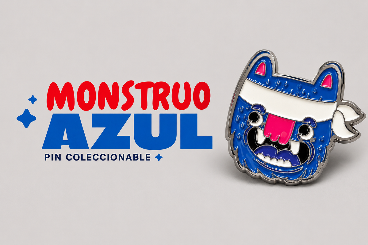 Pin Monstruo Azul