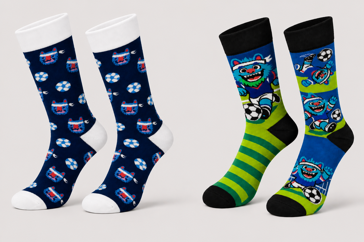 Calcetines Monstruo Azul