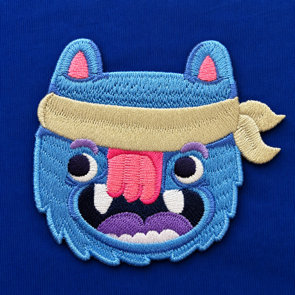 Hoodie Monstruo Azul - Azul
